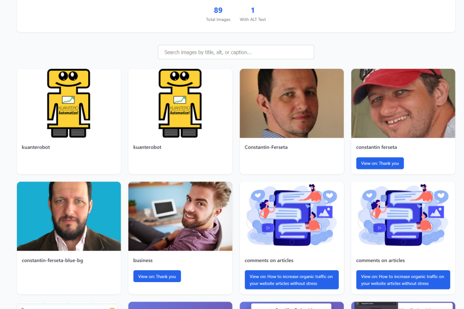 How to get more traffic with your images with "Kuantero Image Sitemap" Wordpress Plugin